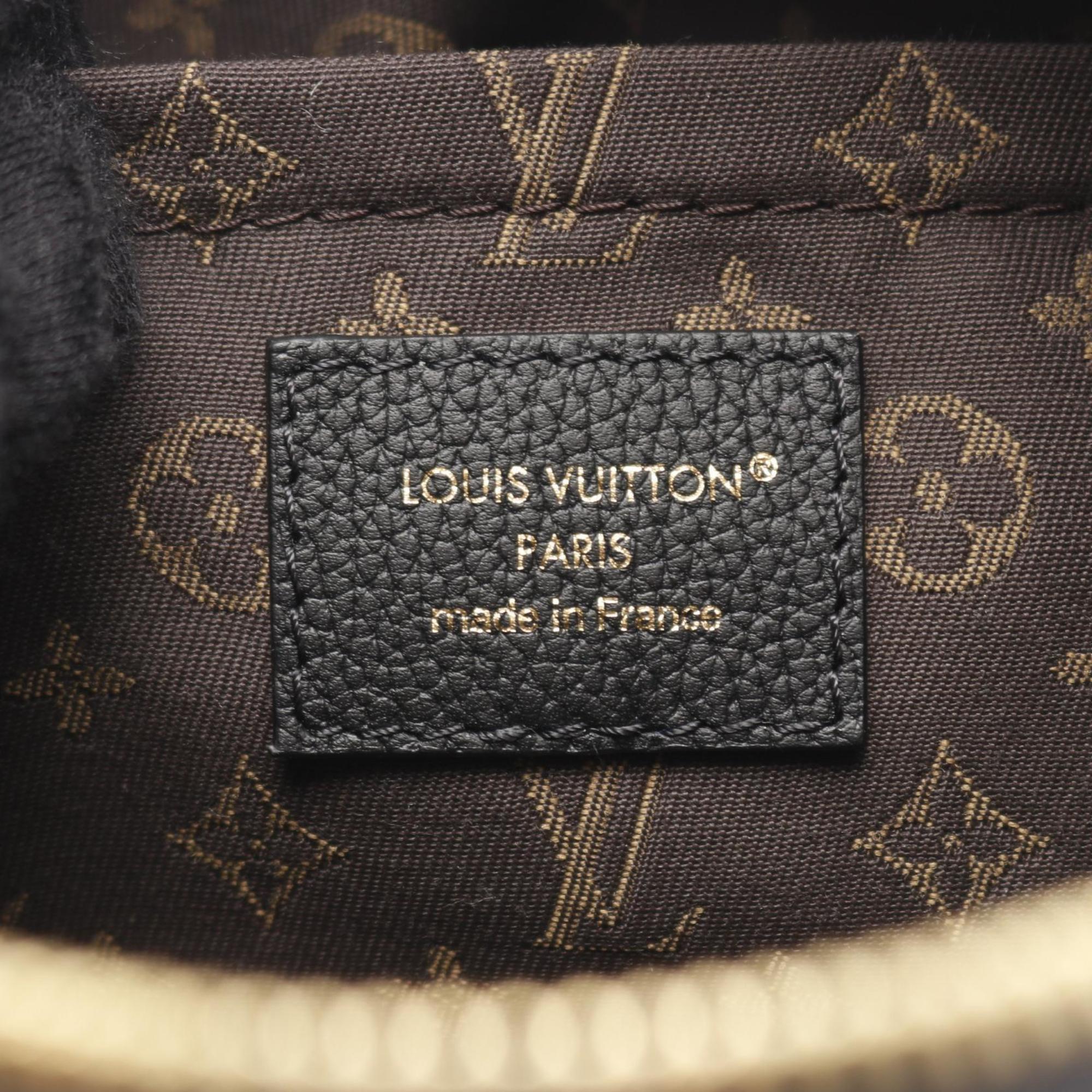 Louis Vuitton Black Brown Monogram Noir Monogram Shoulder Bag