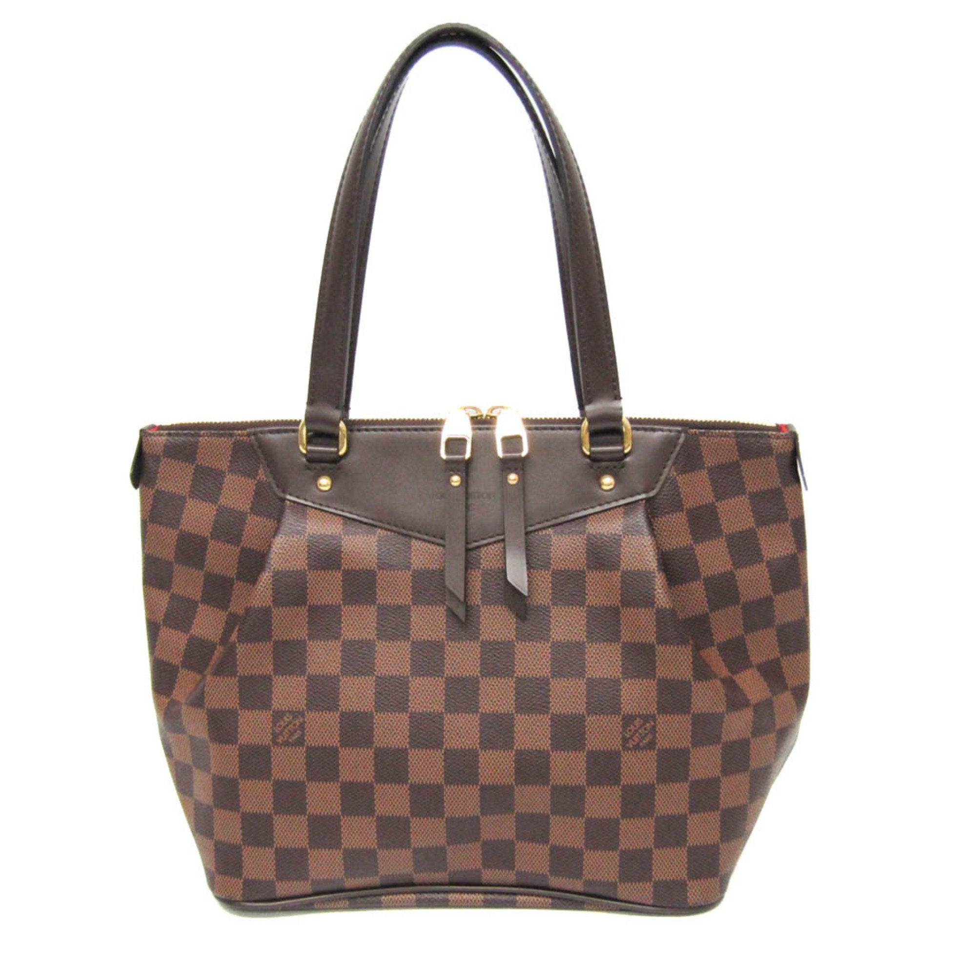 Louis Vuitton Damier Ebene Damier Canvas Handbag