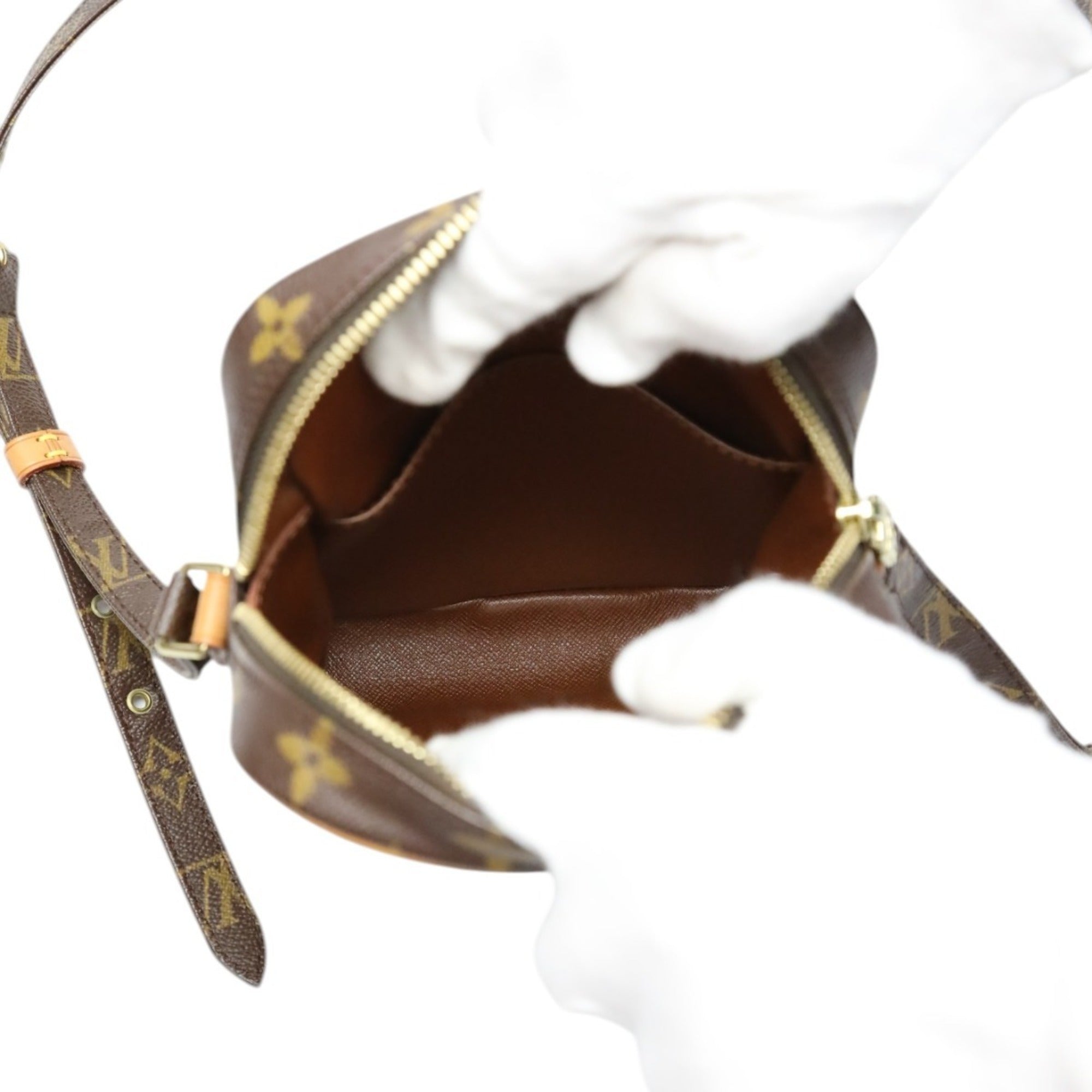 Louis Vuitton Brown Monogram Shoulder Bag