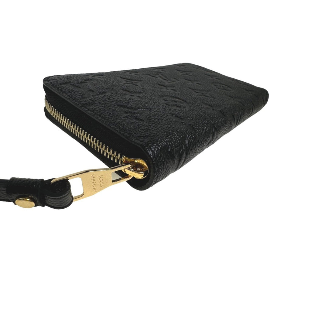 Louis Vuitton Black Monogram Empreinte Long Wallet