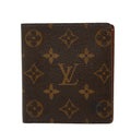 Louis Vuitton Brown Pvc Leather Bill Wallet