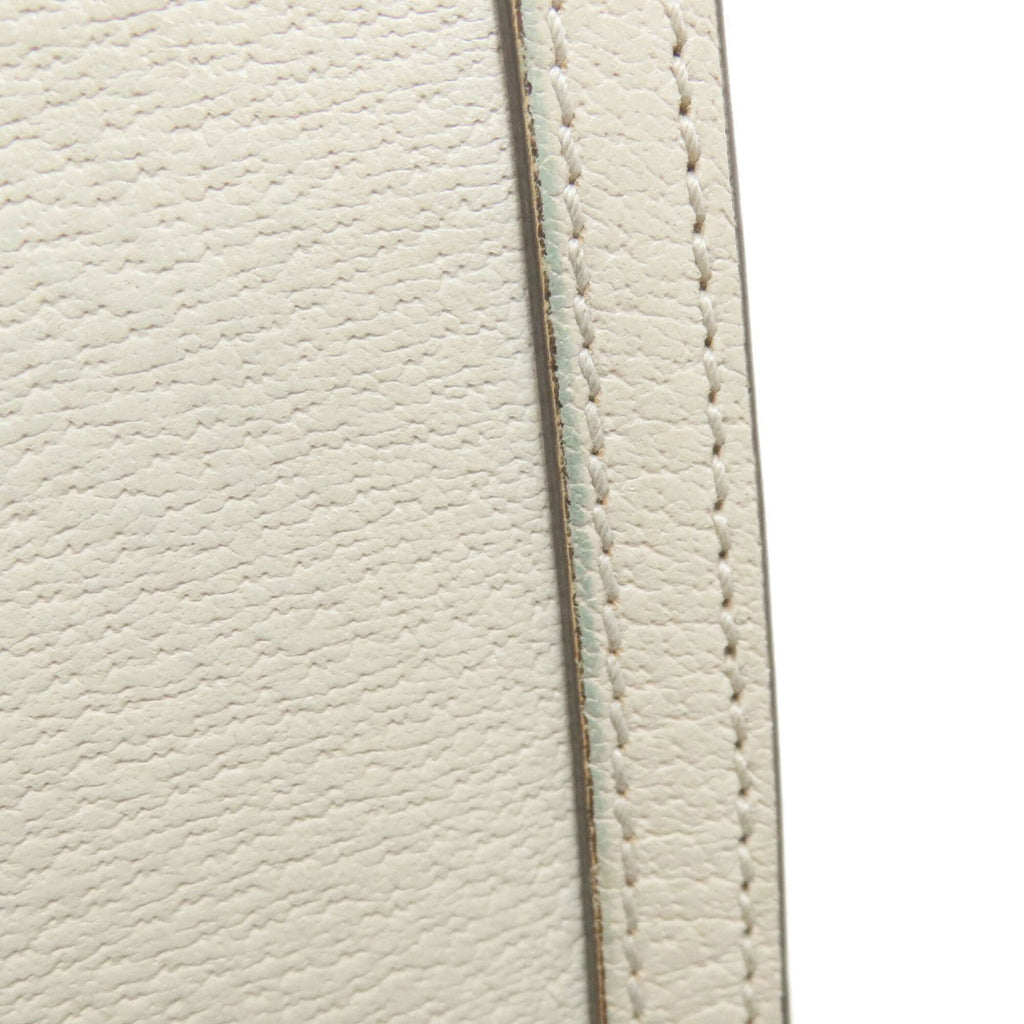 Gucci White Leather Shoulder Bag (Pre-Owned)