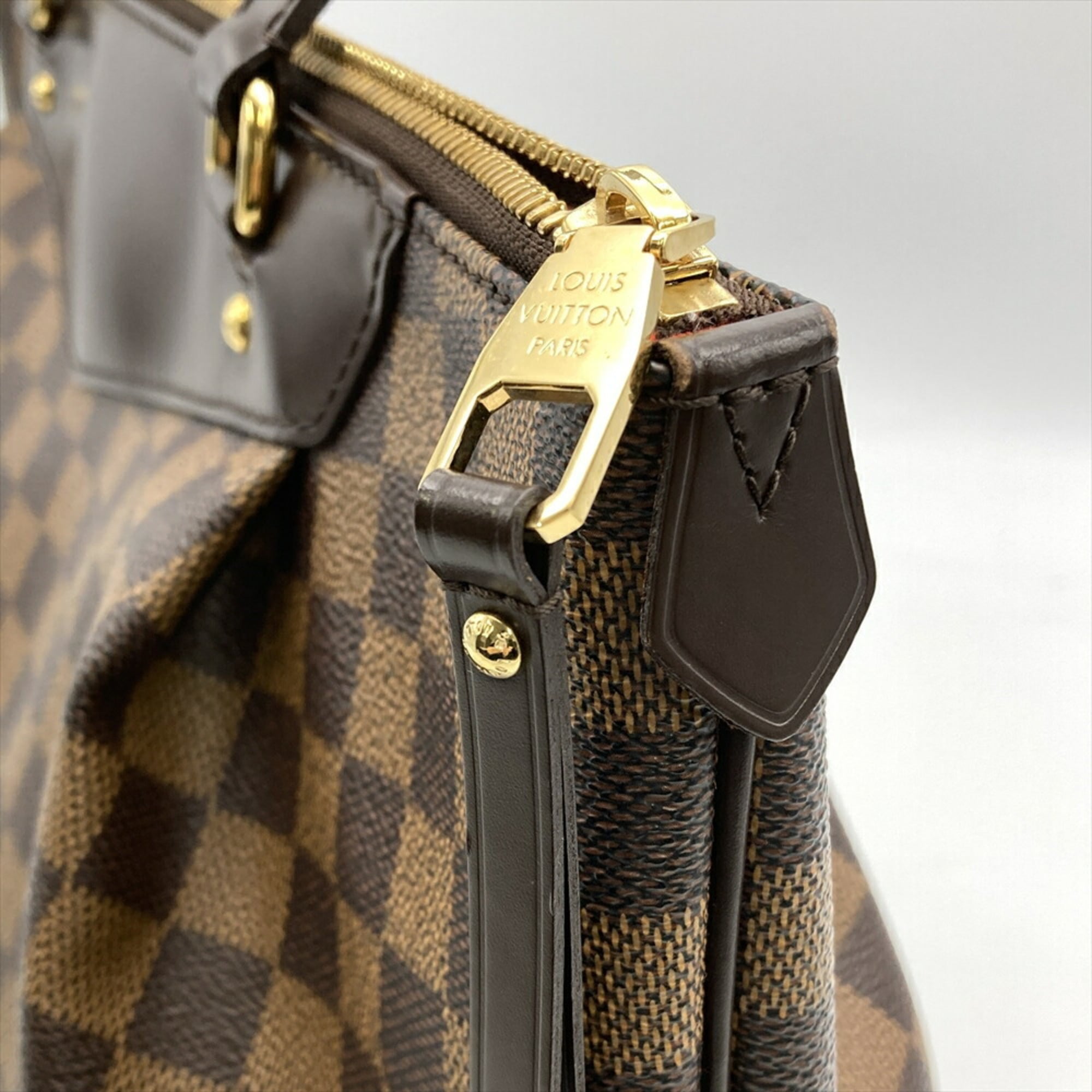 Louis Vuitton Brown Damier Canvas Tote Bag