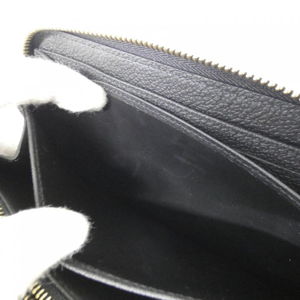 Louis Vuitton Black Monogram Monogram Empreinte Leather Long Wallet