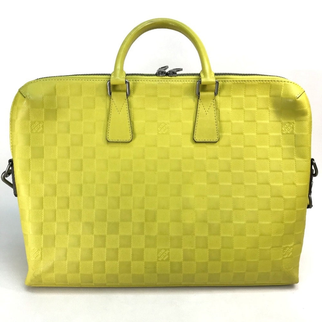 Louis Vuitton Damier Infini Vert Yellow Damier Infini Handbag Shoulder Bag