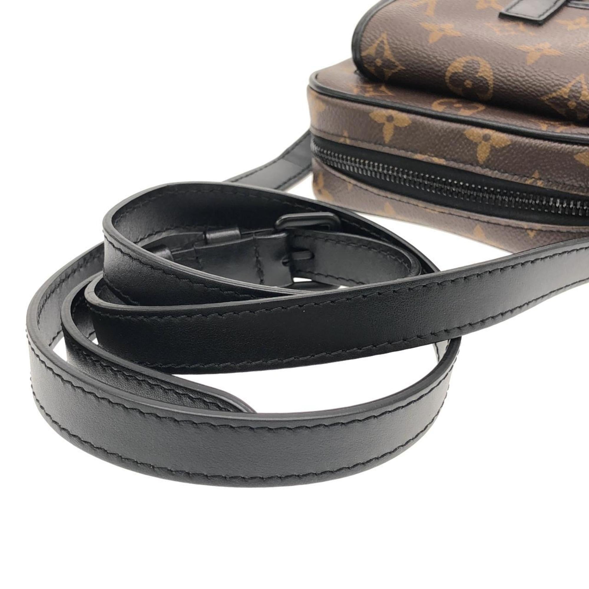Louis Vuitton Marron Coated Canvas Shoulder Bag