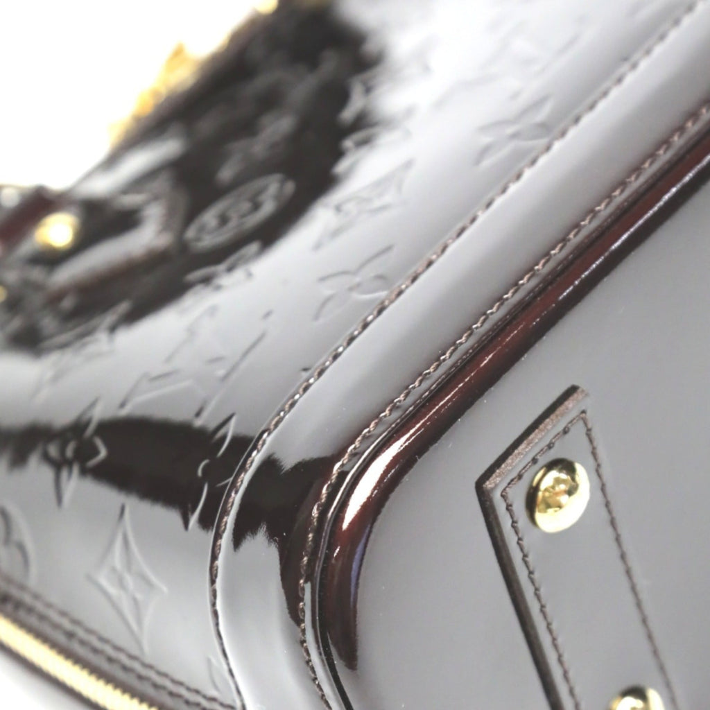 Louis Vuitton Amarante Monogram Vernis Handbag