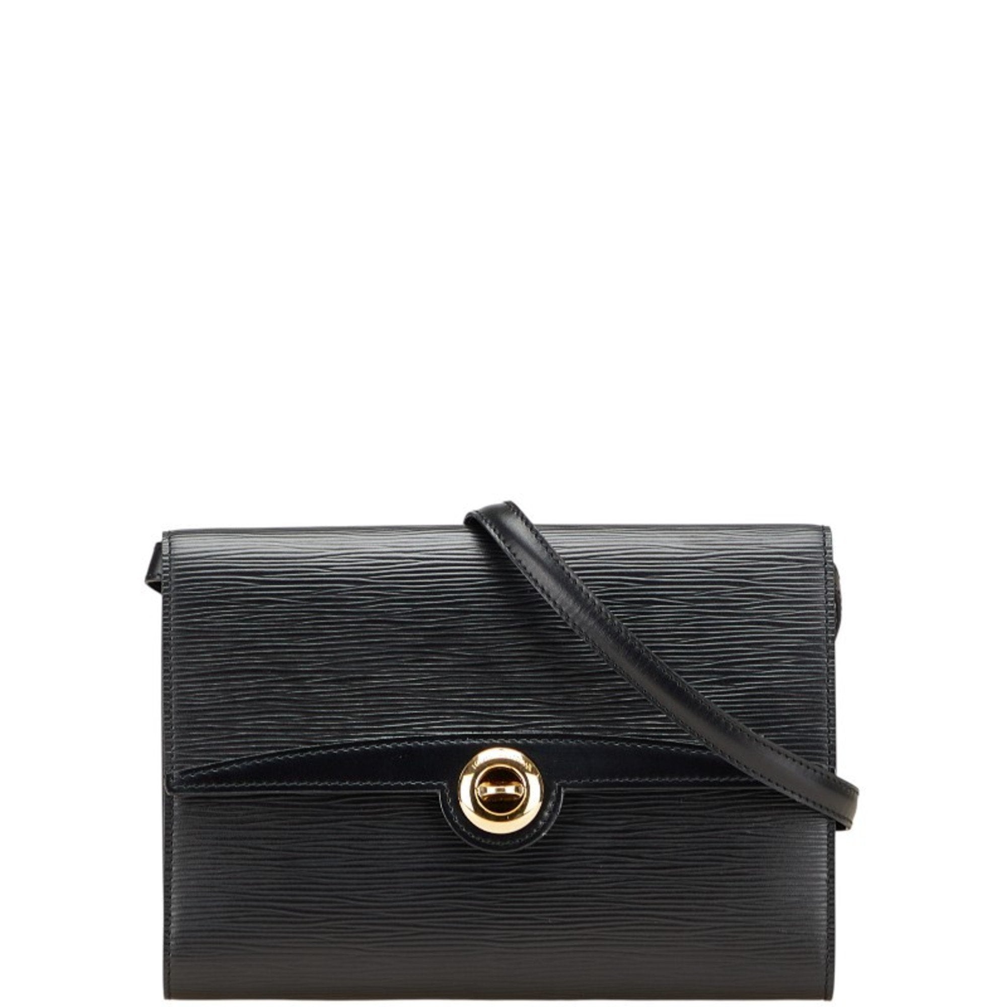 Louis Vuitton Epi Black Noir Leather Shoulder Bag