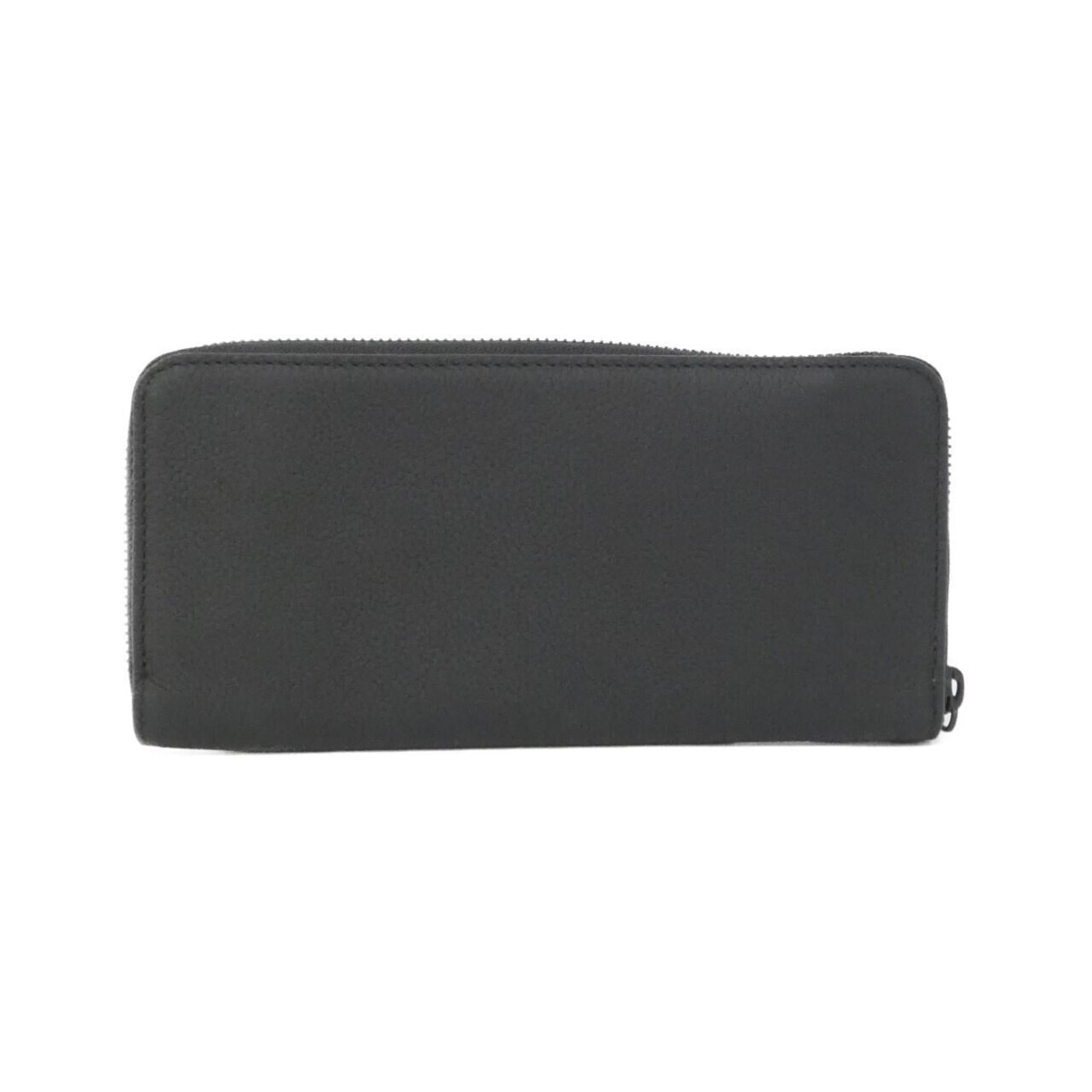 Louis Vuitton Black Leather Long Wallet