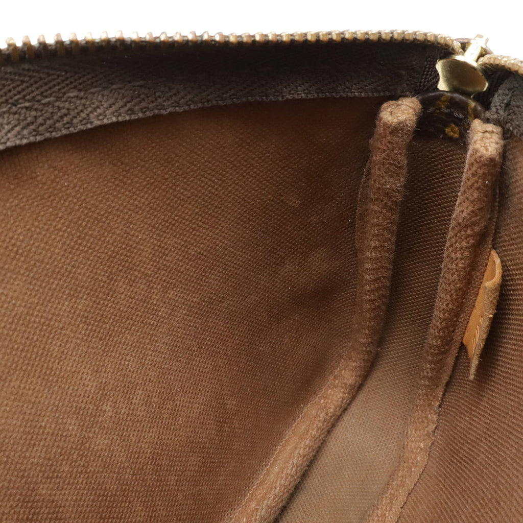 Louis Vuitton Brown Monogram Pochette Pouch