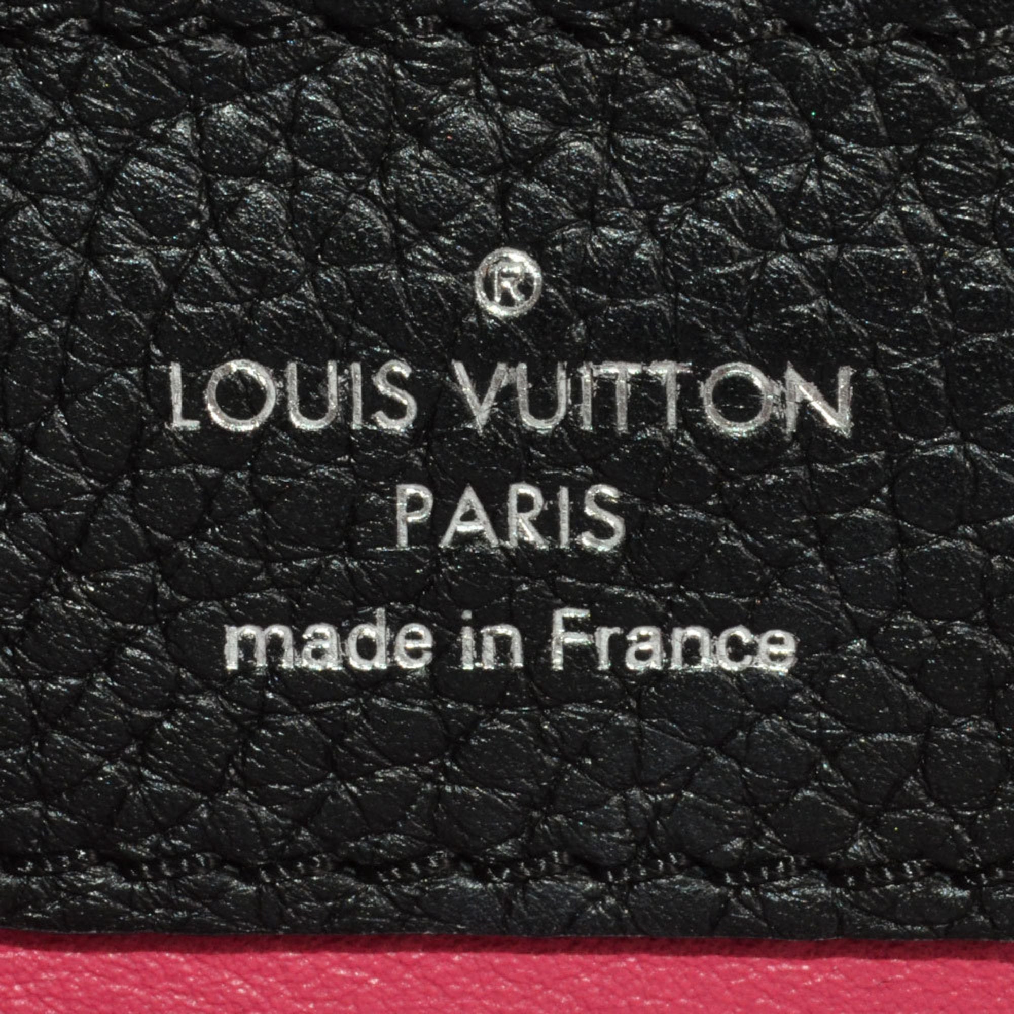 Louis Vuitton Black Noir Leather Handbag