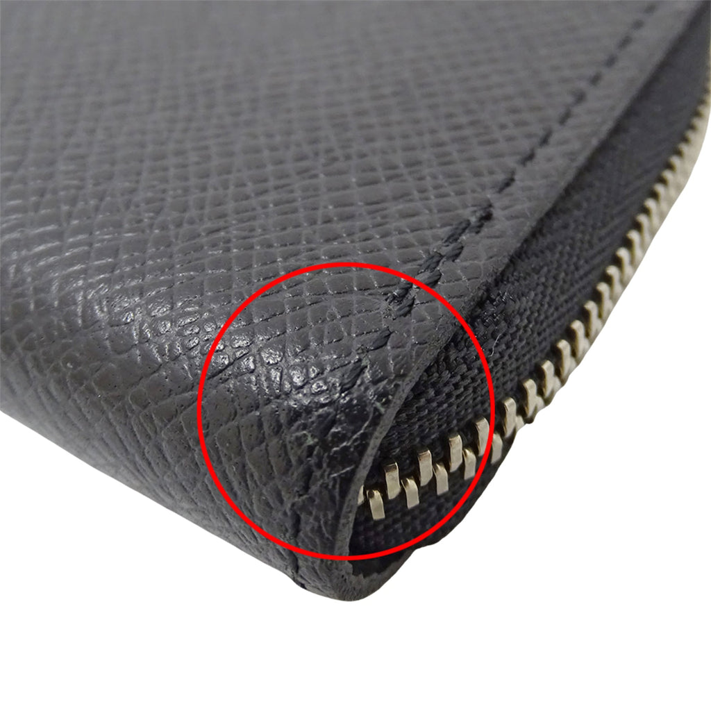 Louis Vuitton Ardoise Taiga Leather Coin Purse/Coin Case
