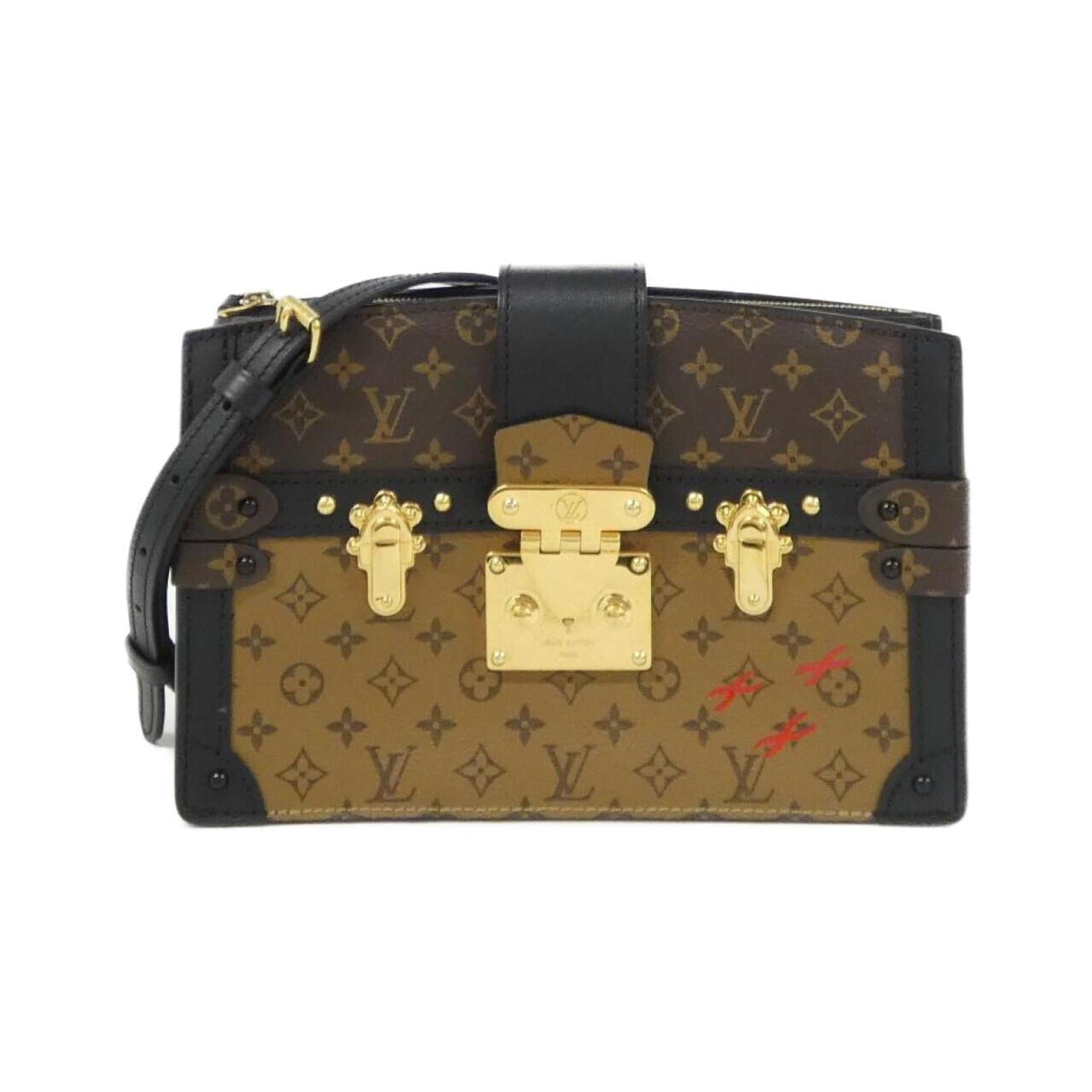 Louis Vuitton Marron Coated Canvas Shoulder Bag