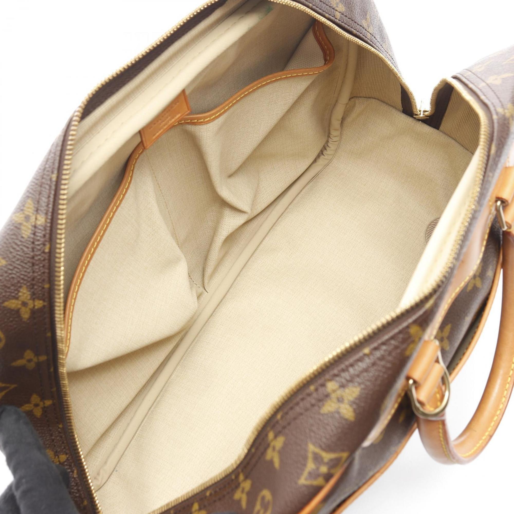 Louis Vuitton Brown Monogram Coated Canvas Handbag