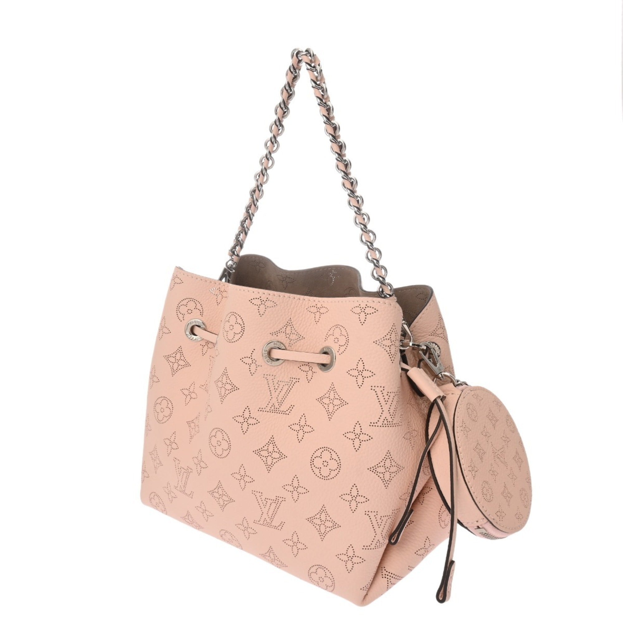 Louis Vuitton Monogram Pink Leather Shoulder Bag