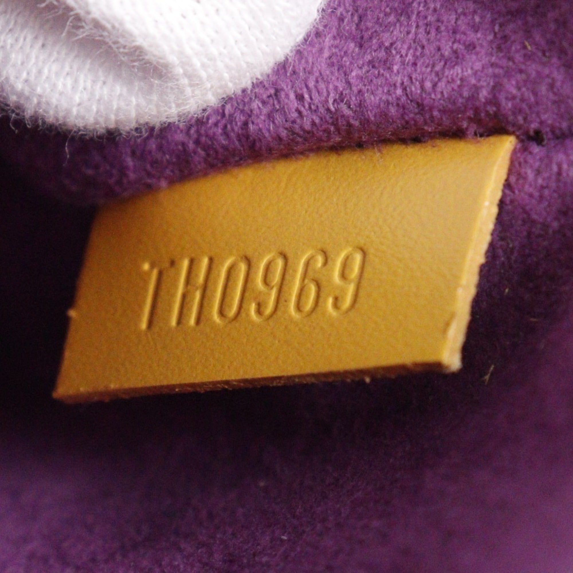 Louis Vuitton Yellow Epi Leather Handbag