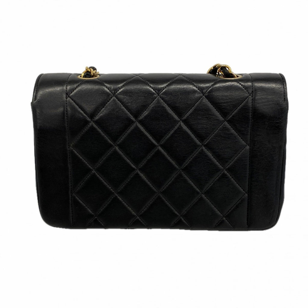 Chanel Black Leather Shoulder Bag