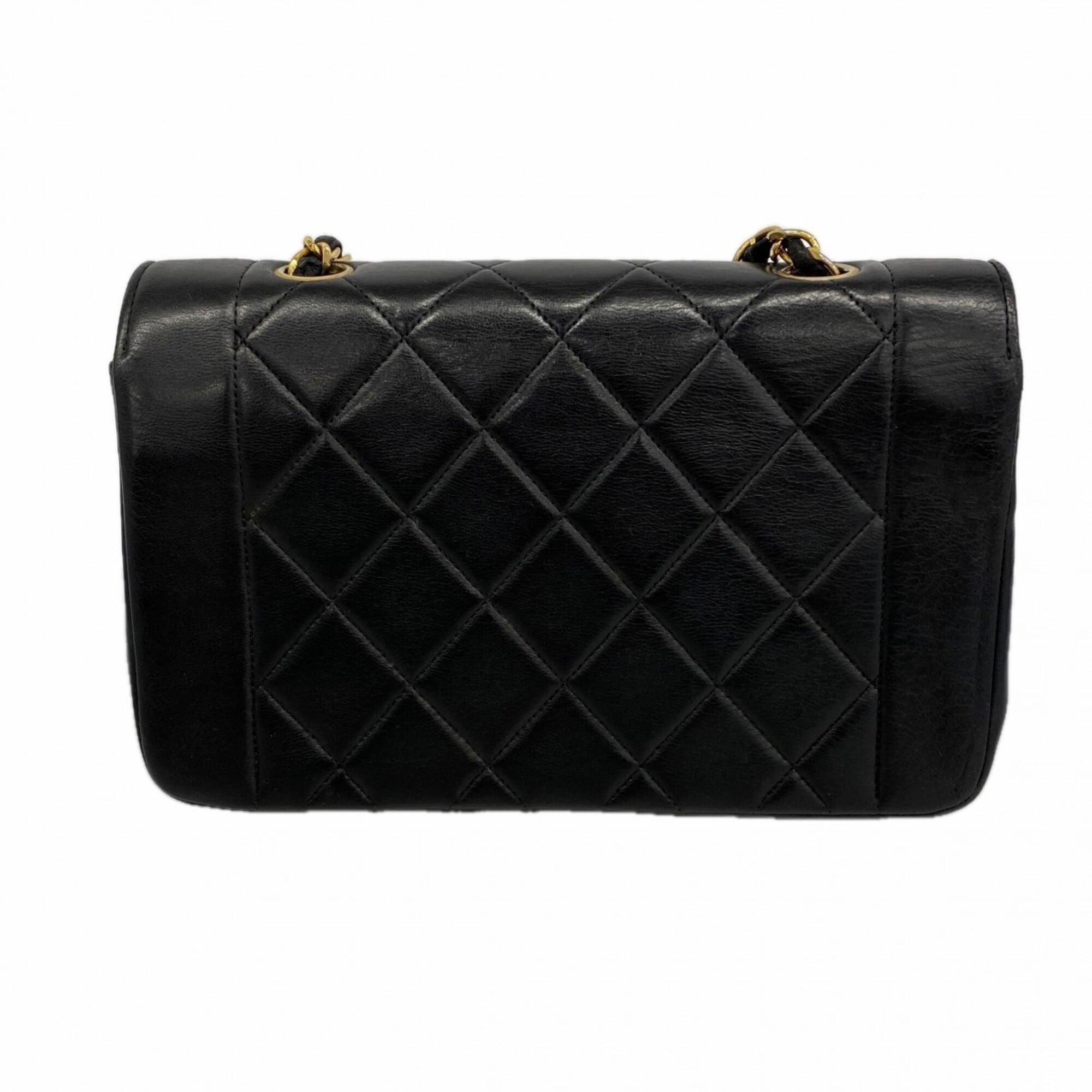 Chanel Black Leather Shoulder Bag