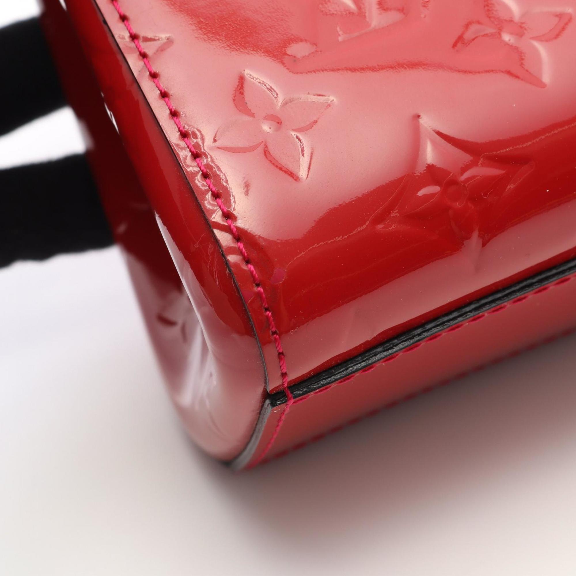Louis Vuitton Indian Rose Red Color Vernis Handbag