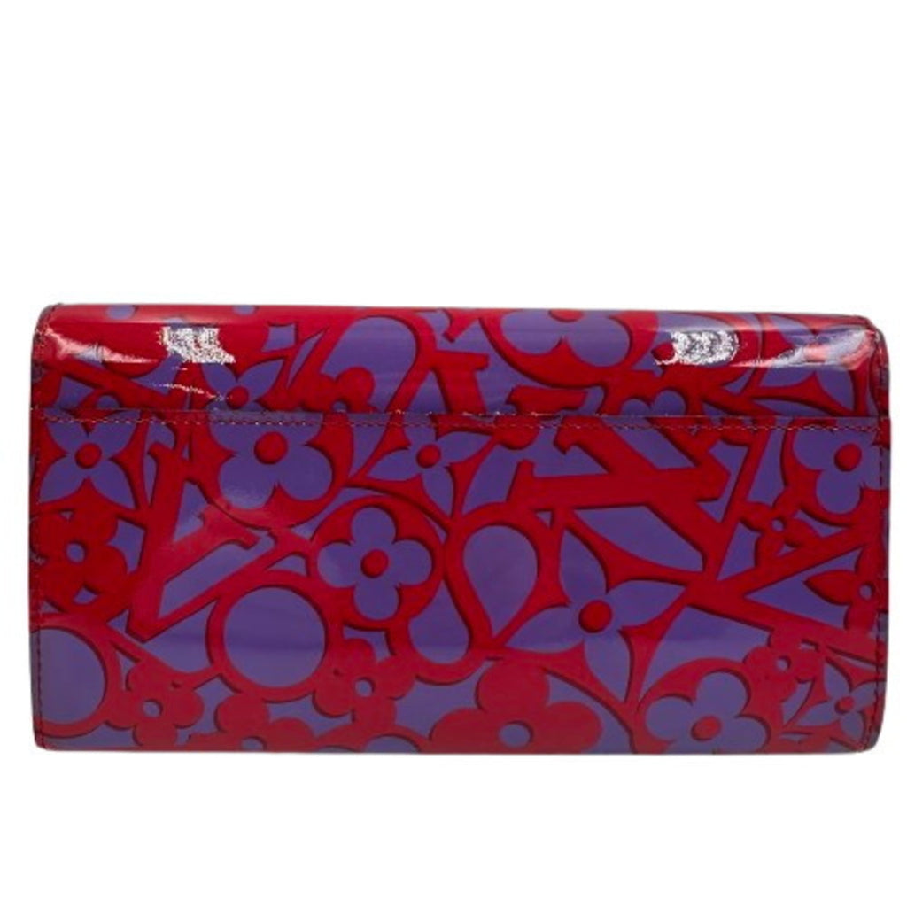 Louis Vuitton Vernis Pink Patent Leather Long Wallet