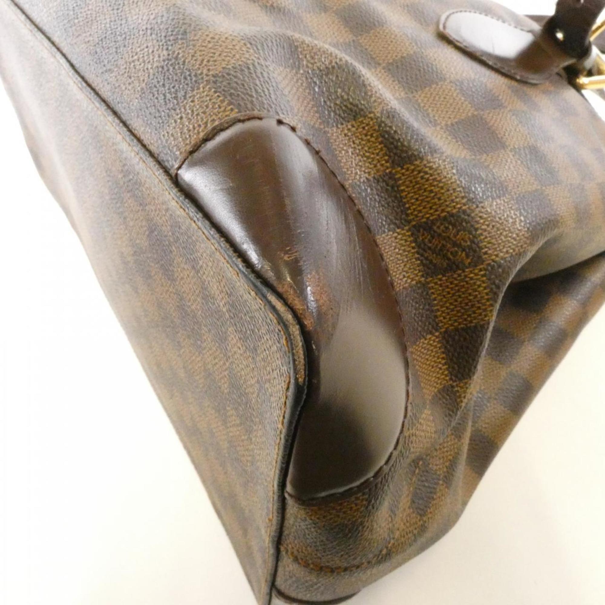 Louis Vuitton Damier Ebene Coated Canvas Handbag