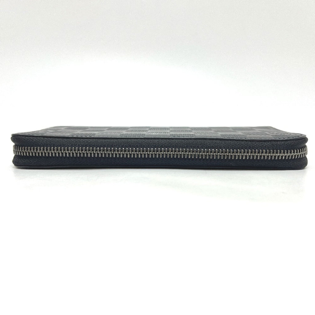 Louis Vuitton Black Damier Infini Long Wallet