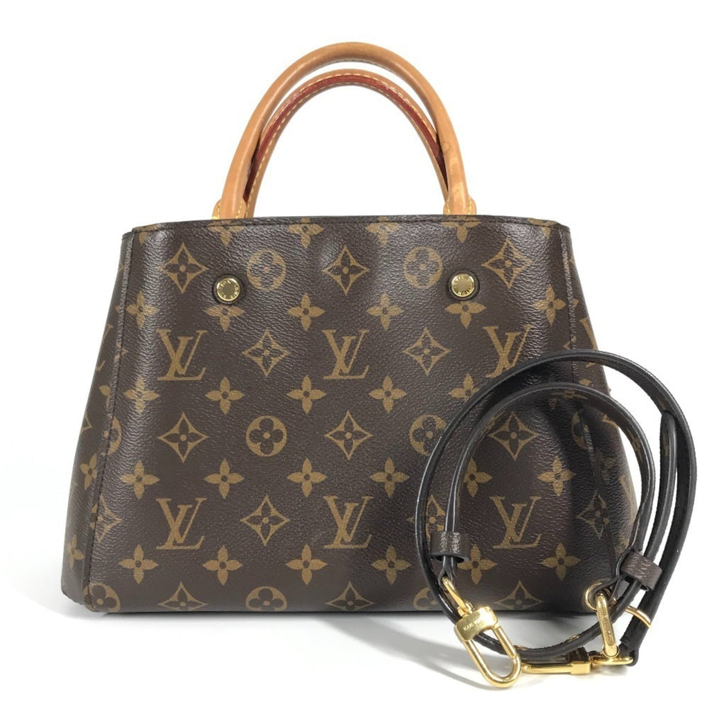 Louis Vuitton Brown Monogram Monogram Handbag Shoulder Bag Tote Bag