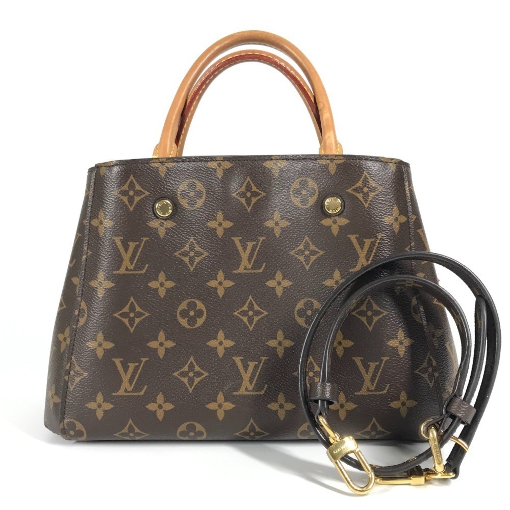 Louis Vuitton Brown Monogram Monogram Handbag Shoulder Bag Tote Bag