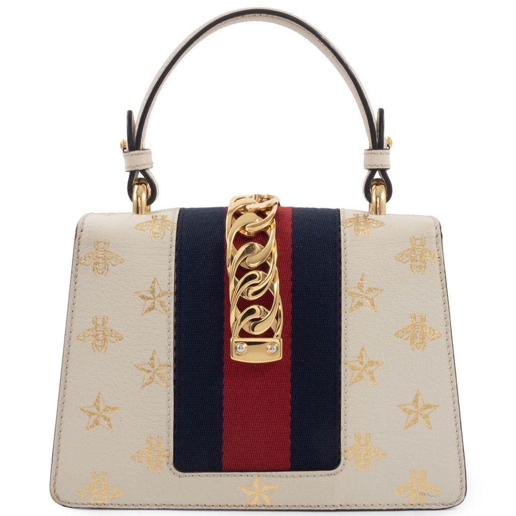 Gucci White Leather Handbag (Pre-Owned)