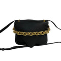 Bottega Veneta Black Leather Handbag Shoulder Bag