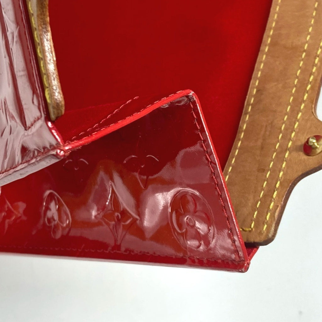 Louis Vuitton Monogram Vernis Red Color Monogram Vernis Handbag