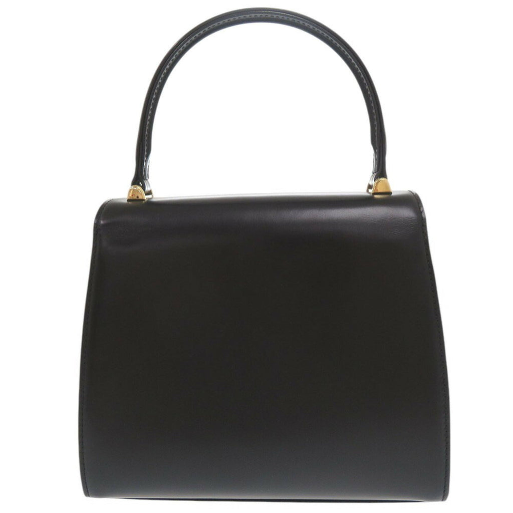 Louis Vuitton Black Leather Handbag