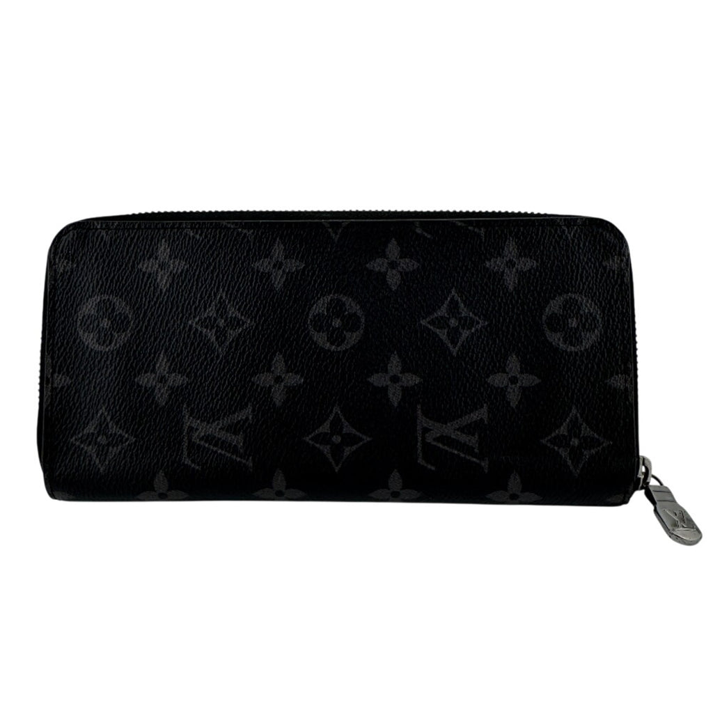 Louis Vuitton Black Leather Long Wallet
