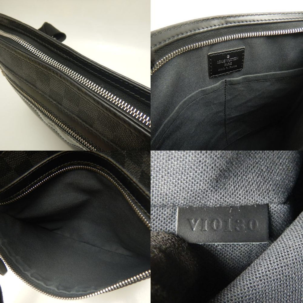 Louis Vuitton Noir Pvc Shoulder Bag