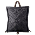 Louis Vuitton Noir Nylon Monogram Backpack