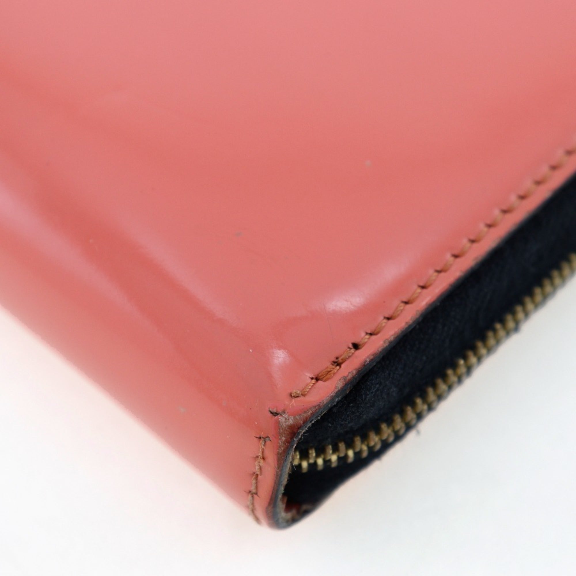 Celine Pink Leather Long Wallet (Bi-Fold)