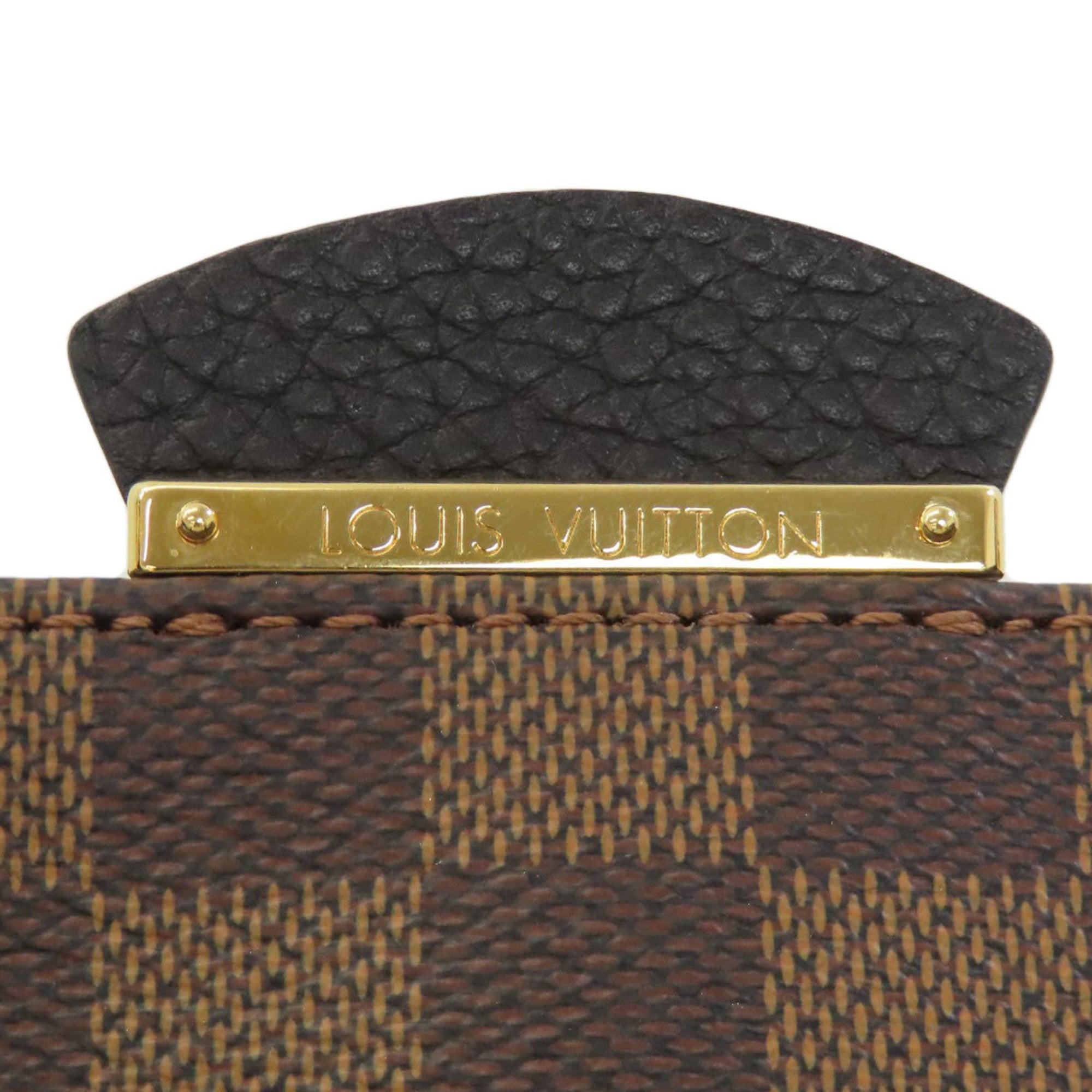 Louis Vuitton Damier Canvas Ebene Damier Canvas Handbag