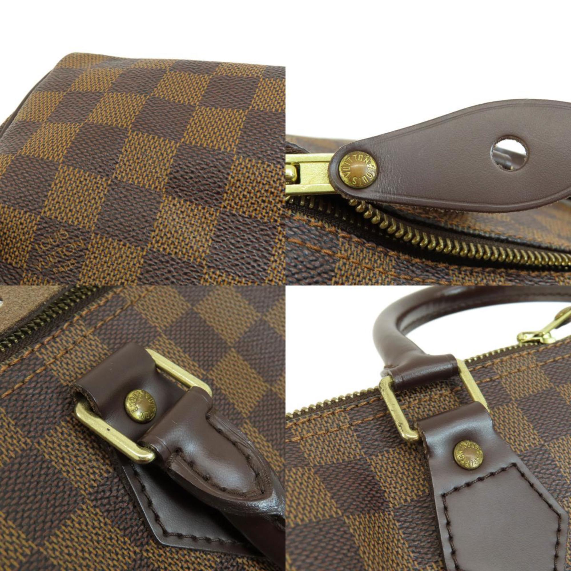 Louis Vuitton Damier Canvas Ebene Damier Canvas Handbag