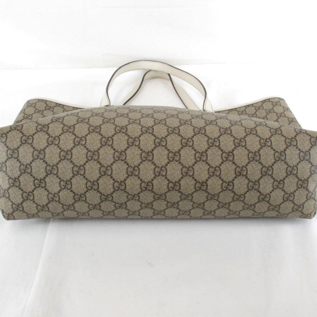 Gucci Brown Gg Supreme Tote Bag (Pre-Owned)