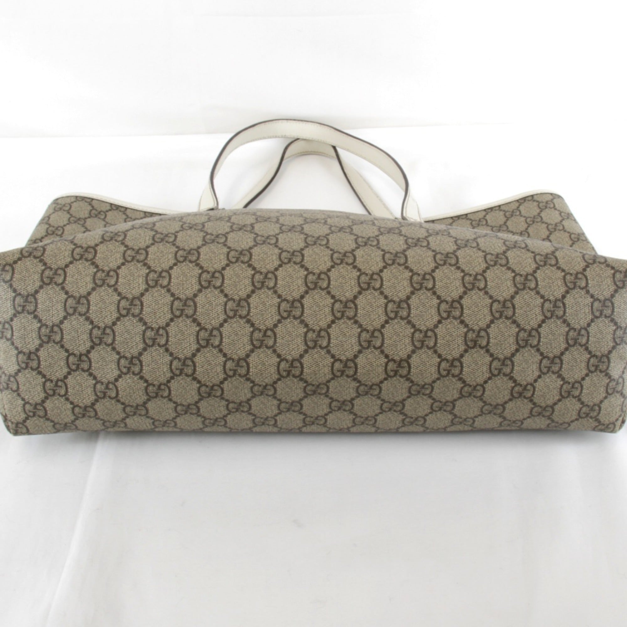 Gucci Brown Gg Supreme Tote Bag (Pre-Owned)