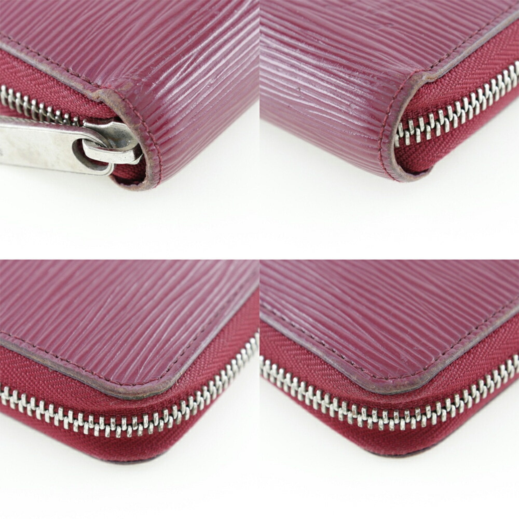 Louis Vuitton Red Color Epi Leather Coin Purse/Coin Case