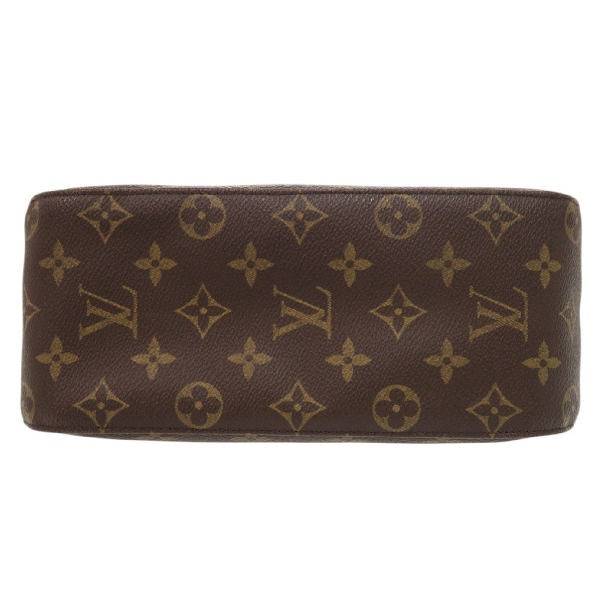 Louis Vuitton Brown Monogram Canvas Shoulder Bag