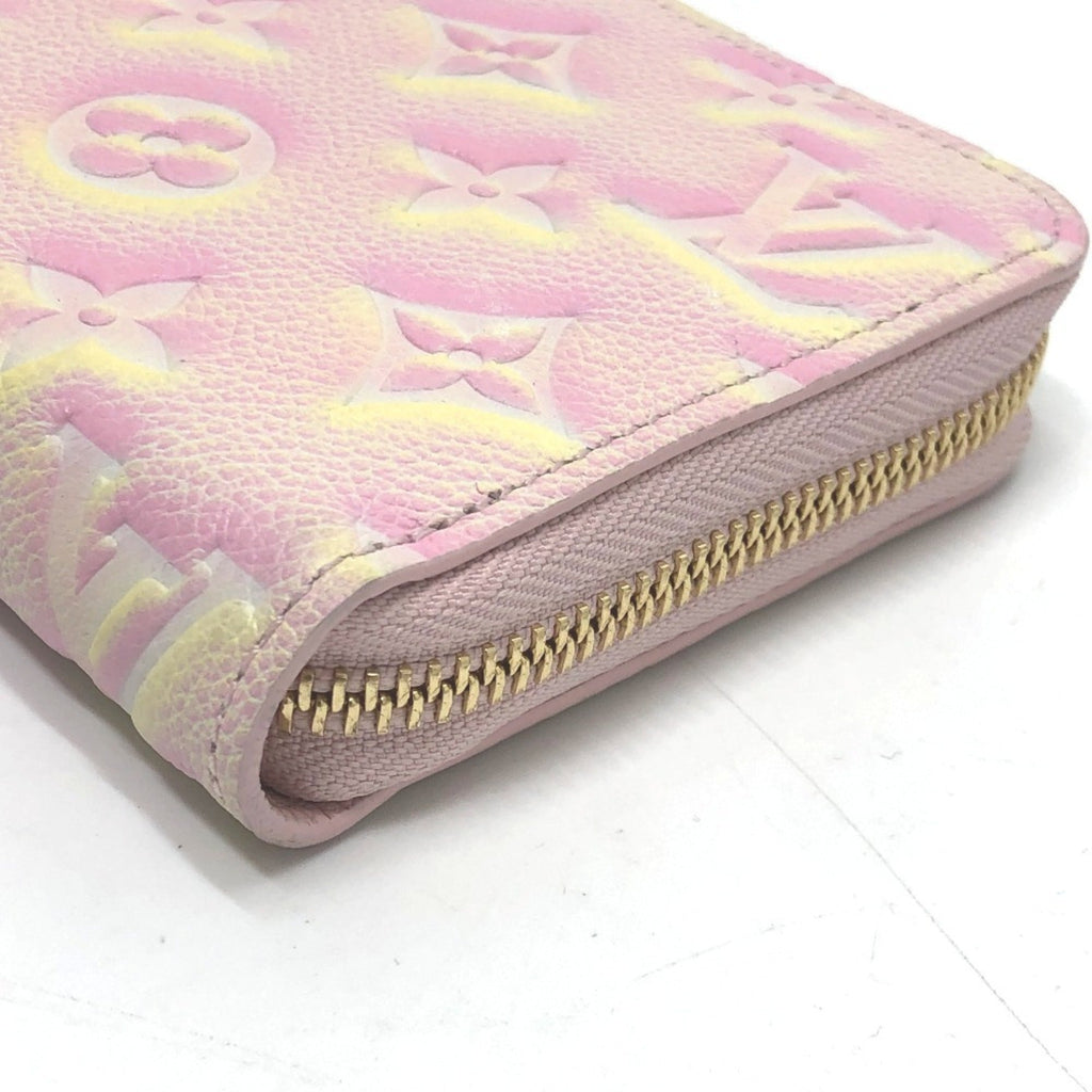 Louis Vuitton Monogram Empreinte Light Pink Monogram Empreinte Long Wallet