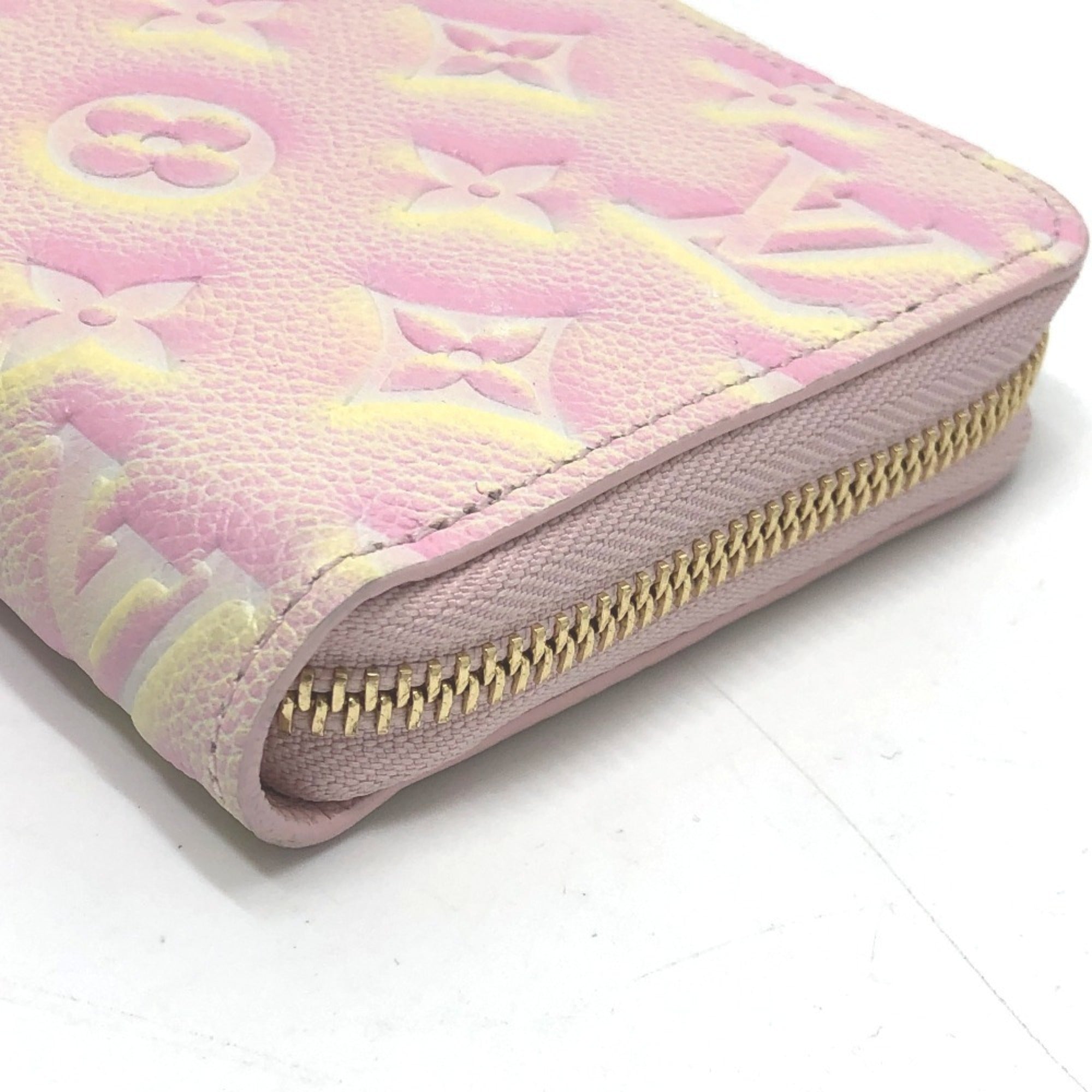 Louis Vuitton Monogram Empreinte Light Pink Monogram Empreinte Long Wallet