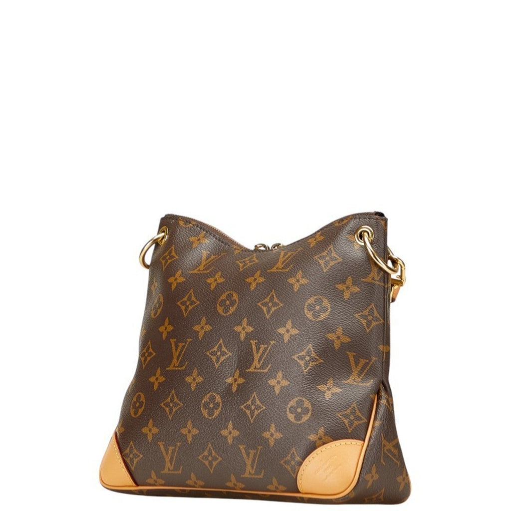 Louis Vuitton Monogram Brown Pvc Leather Shoulder Bag