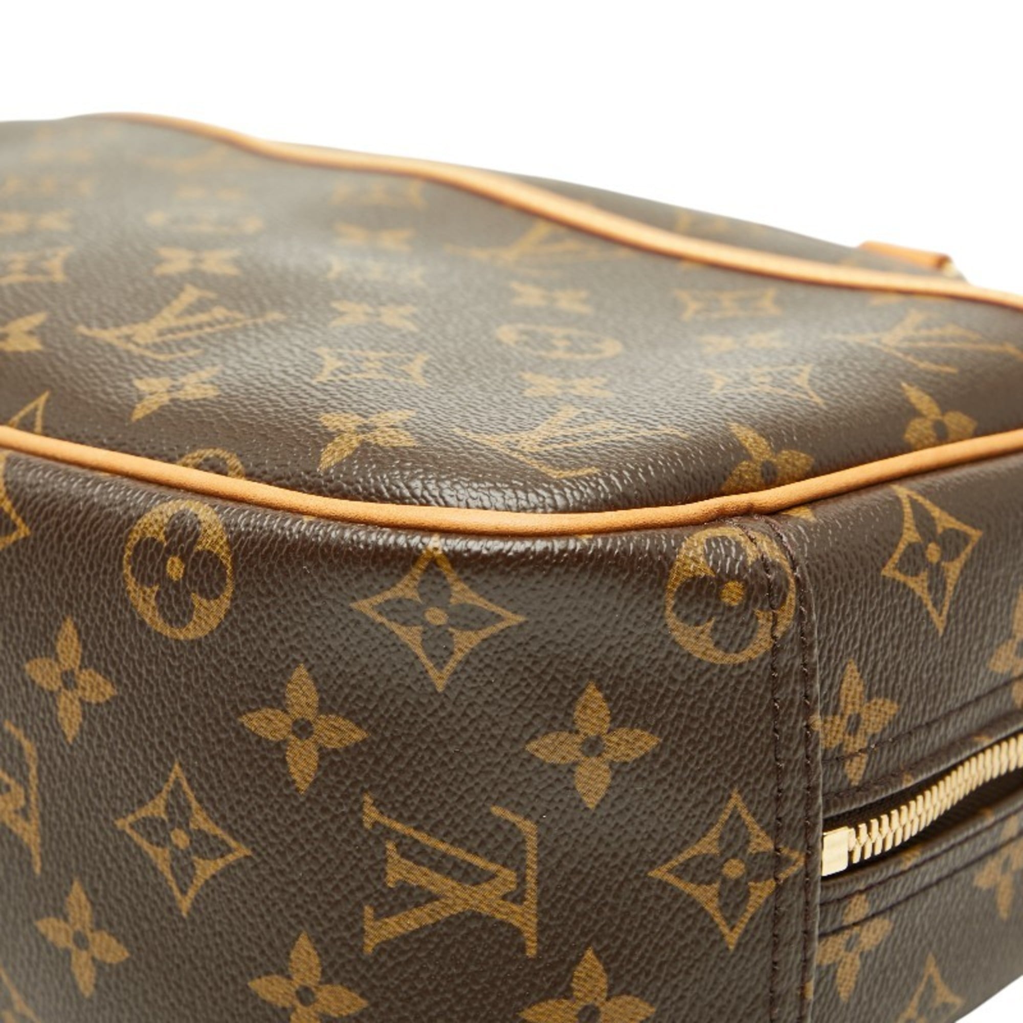 Louis Vuitton Monogram Brown Pvc Leather Handbag