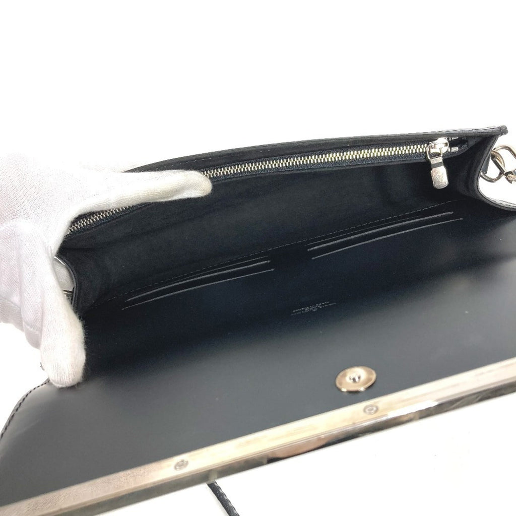 Louis Vuitton Epi Black Noir Epi Leather Clutch Bag Pochette Shoulder Bag