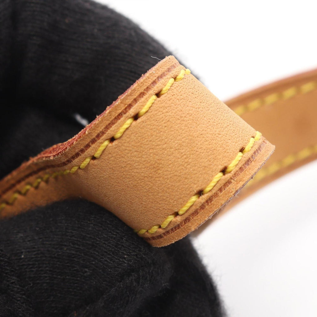 Louis Vuitton Brown Monogram Coated Canvas Leather Handbag Shoulder Bag
