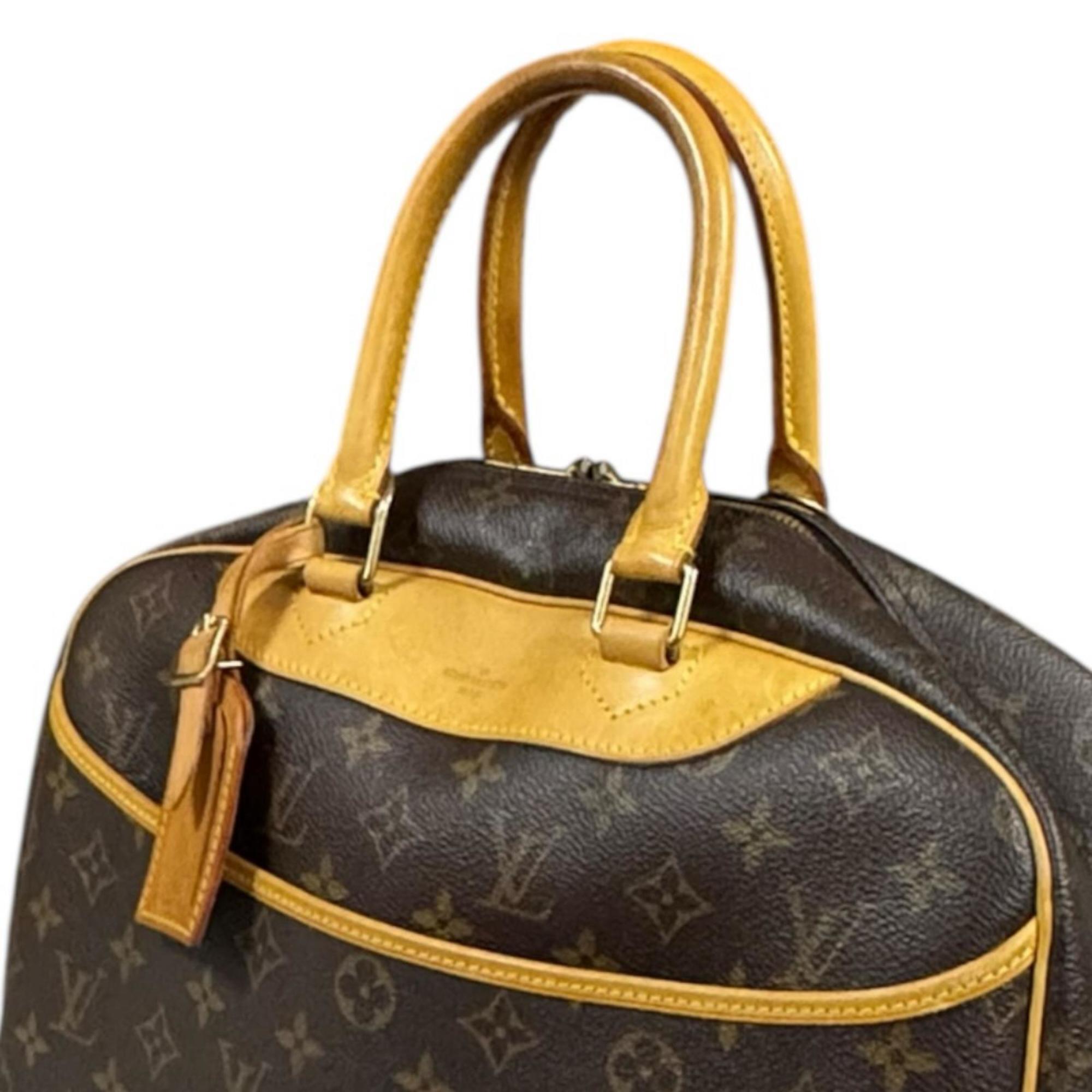Louis Vuitton Brown Monogram Canvas Handbag