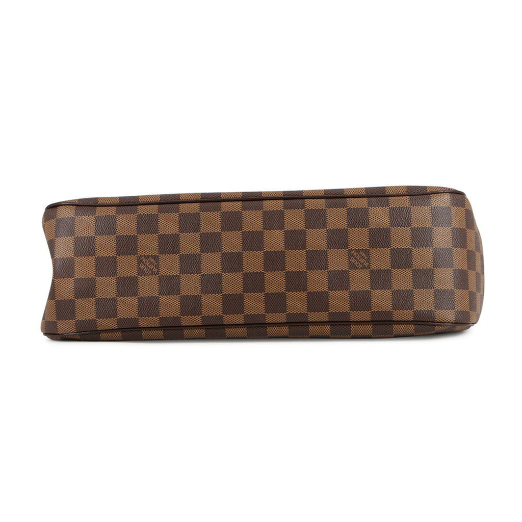 Louis Vuitton Damier Damier Canvas Ebene Red Color Shoulder Bag Tote Bag